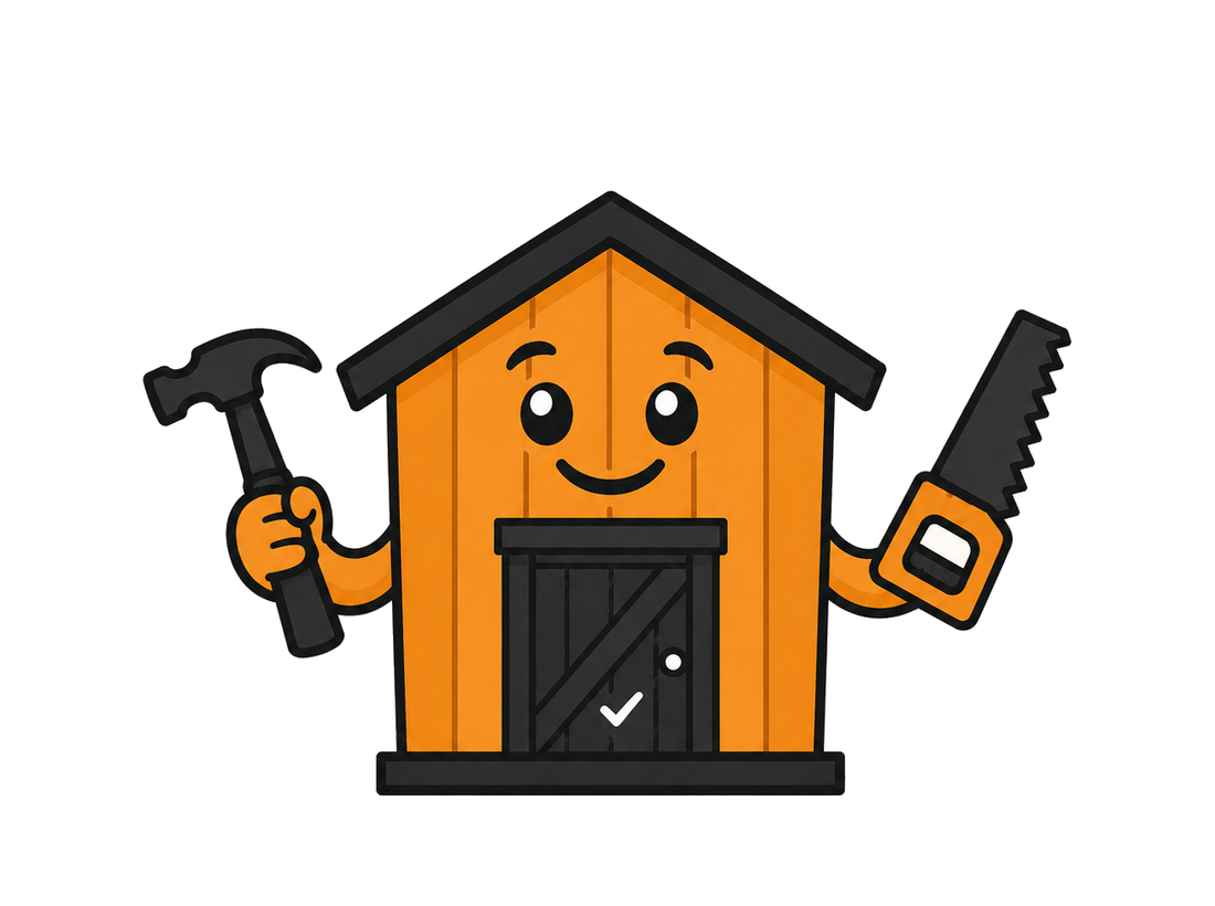 ShedBuddy mascot illustration